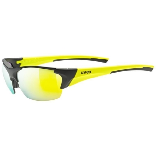 uvex blaze III black mat yellow
