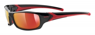 uvex sportstyle 211 black red