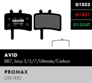 Galfer FD281 - Avid, Promax