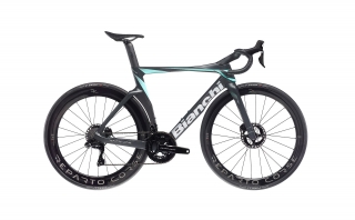 Bianchi Oltre RC Disc DuraAce 12sp grafit/celeste