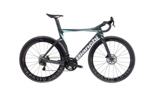 Bianchi Oltre RC Disc Super record 12sp grafit/celeste