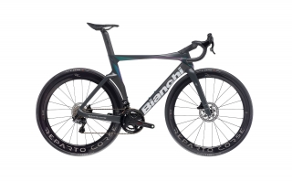 Bianchi Oltre RC Disc Super record 12sp grafit/fialový