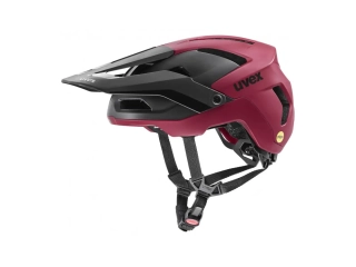 uvex Renegade MIPS červeno čierna matná