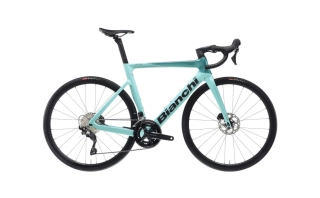 Bianchi Oltre RACE Disc 105Di2 12sp Celeste