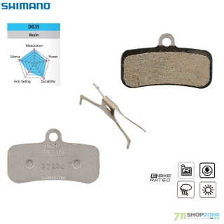 Brzdové platničky Shimano resin D03S