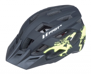 Prilba PRO-T Plus Soria In mold čierno-fluo