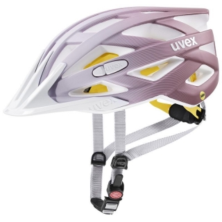 uvex i-vo cc MIPS+ white-rosé mat